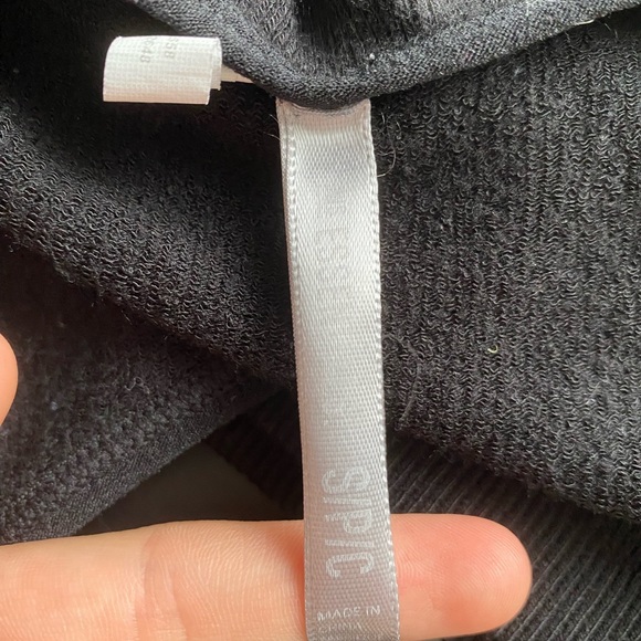 Essentials black cropped tank top - Picture 3 of 3